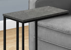 Accent Table, C - Shaped, Space-Saving Functionality