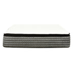 14" Premium Hybrid Mattress In A Box Plush Gel Memory Foam Top With Cooling Technology - Gray / White - Queen