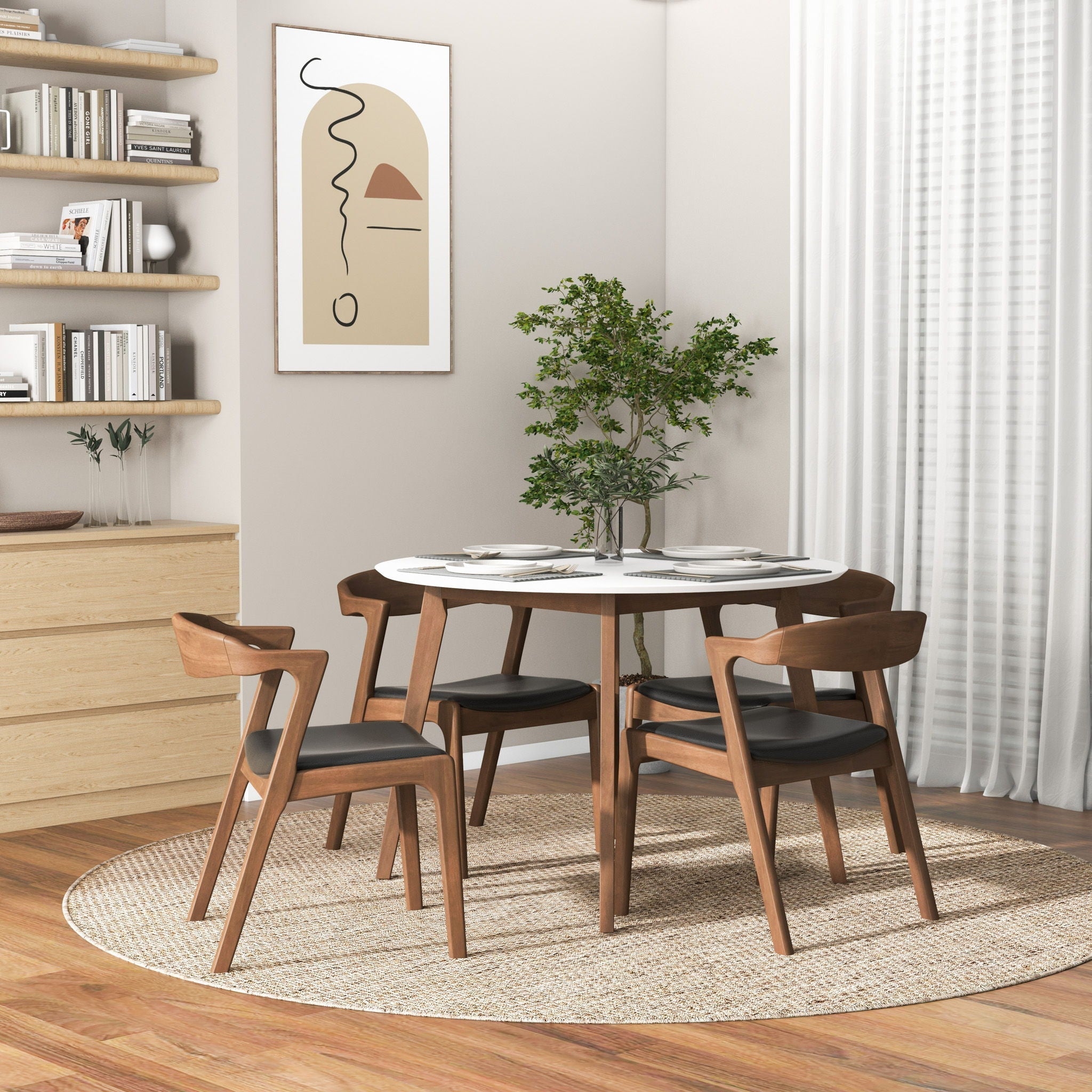 Dakota - Mid-Century Modern Dining Chair (Set of 2)
