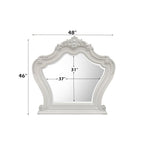 Latisha - Mirror - White