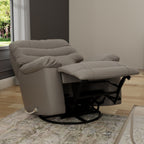 Oslo Antelope - Swivel Glider Recliner With Manual Footrest