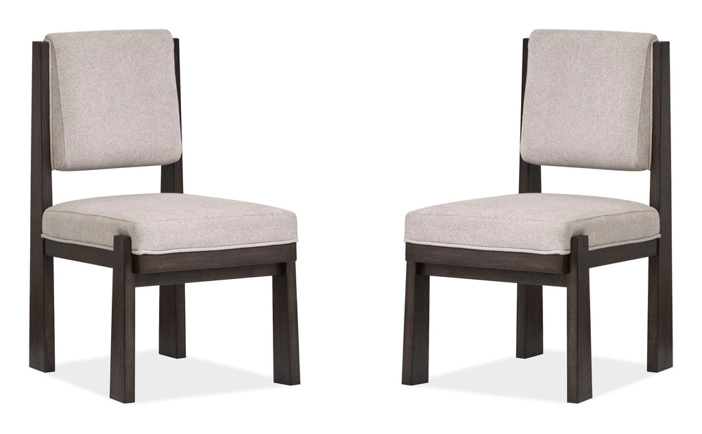 Tauren - Upholstered Side Chair (Set of 2) - Coffee Bean