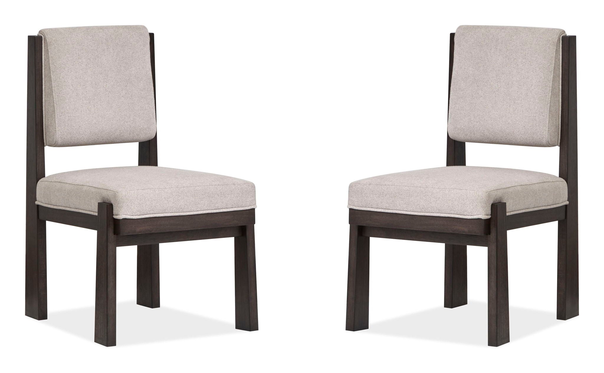 Tauren - Upholstered Side Chair (Set of 2) - Coffee Bean