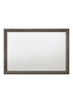 Escher - Mirror - Gray / Oak