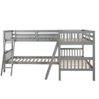 L Shaped Bunk Bed With Ladder