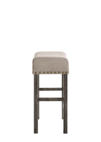 Martha II - Weathered Counter Height Stool (Set of 2) - Gray / Tan