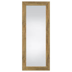 Cadence Tempered Glass Full Length Standing Mirror Mango
