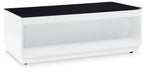 Gardoni - Rectangular Cocktail Table - White / Black