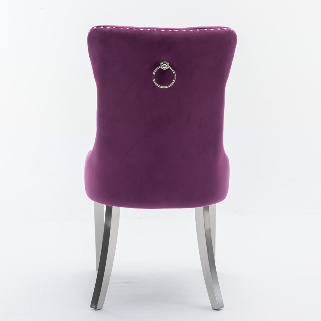 Nikki - Contemporary Upholstered Dining Chair (Set of 2)