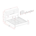 Soluto - Bed With Bookcase Headboard
