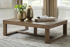 Cariton - Rectangular Cocktail Table - Gray
