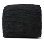 Fredrik - Handcrafted Square Pouf