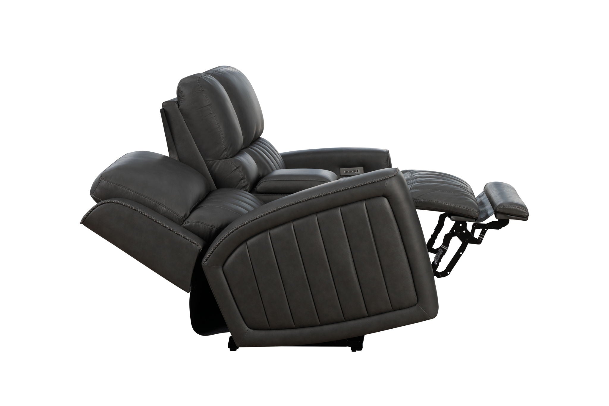 Pierce - Console Loveseat With Power Recline, Power Headrests And Power Lumber-Zero Gravity, Lumbar