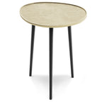 Tanner - Metal Side Table - Gold