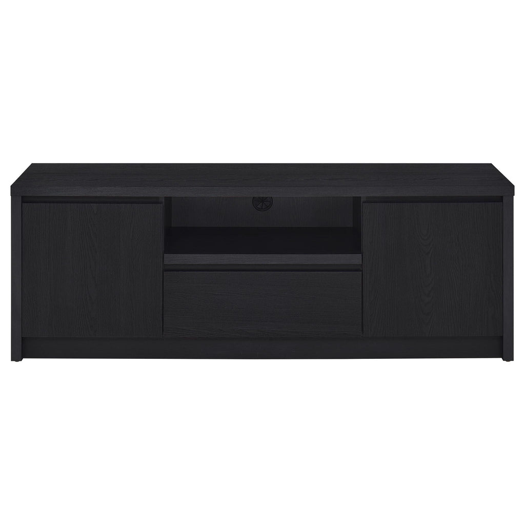 Winfield 3-piece Entertainment Center 60-inch TV Stand Black