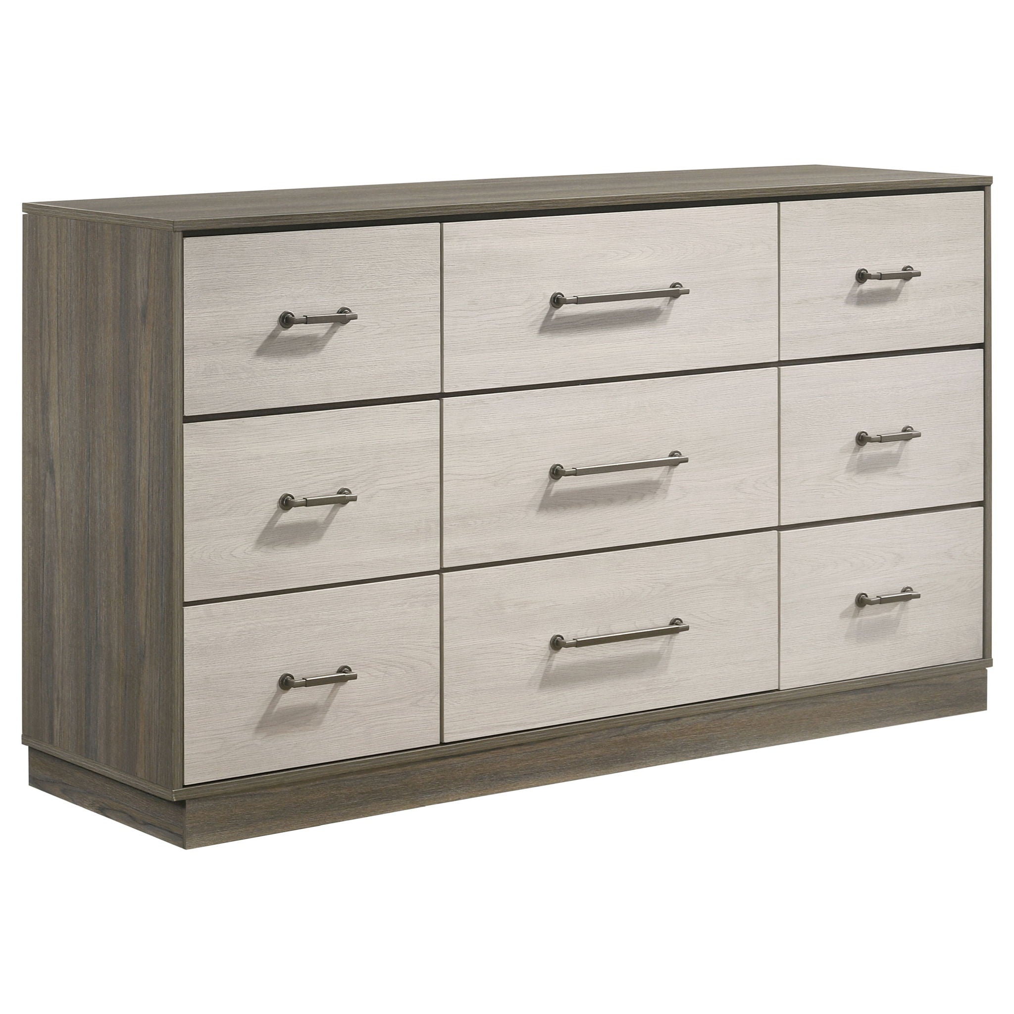 Fenwick 5-piece Queen Bedroom Set Grey Oak