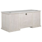 Altidore 68-inch 7-drawer Executive Home Office Desk Distressed White