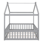Bed House Bed Frame With Fence
