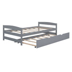 Platform Bed With Trundle