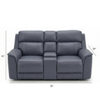 Oslo - Dual Power Reclining Loveseat With Console