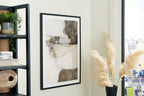 Aldricton - Wall Art - Brown / White