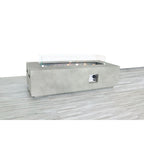 Rectangular Propane Fire Pit Table With Fiber Reinforcement And Adjustable Flame Control - Gray