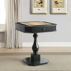 Bishop - Reversible Chess Checker Game Table With Game Tray (Chess Fingures Not Included)