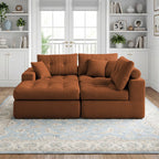 Corner Chaise L-Shaped Sectional Sofa Bed