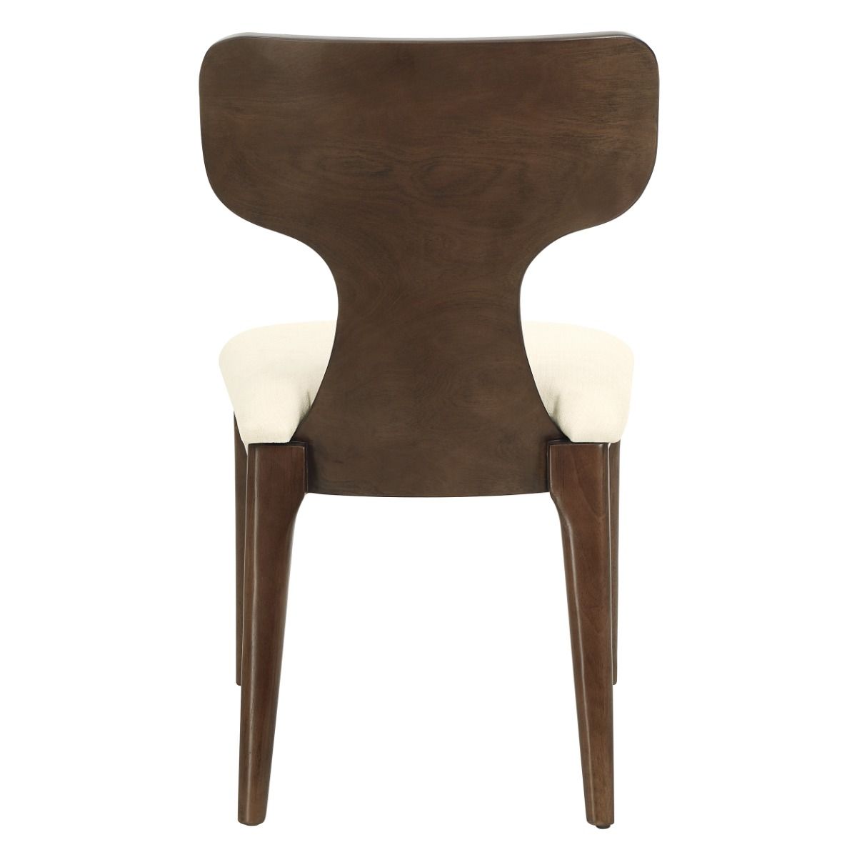 Koen - Side Chair (Set of 2) - Beige / Brown Oak