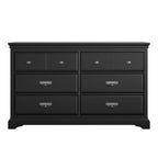 Bristol - 6 Drawer Dresser - Black
