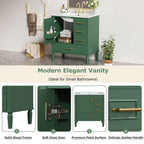 Traditional Bathroom Vanity Set With Soft Close Doors