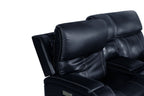Glenwood - Power Console Loveseat-Recliner With Power And Power Headrest And Lumbar (Layflat)