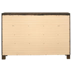 Woodmont 8-drawer Dresser Rustic Golden Brown