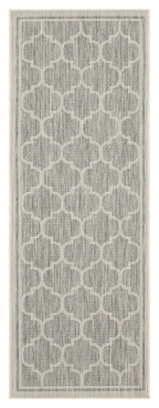 Sunshine - 5'3" X 7'3" Indoor & Outdoor Area Rug - Silver