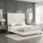 Upholstered Headboard Platform Bed