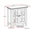 Artisan - Handcrafted Low Storage Cabinet