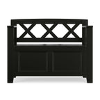 Amherst - Small Transitional Entryway Storage Bench