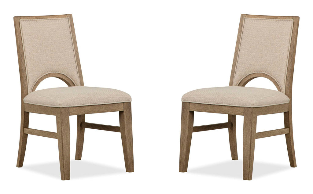 Tristan - Upholstered Side Chair (Set of 2) - Swiss Coffee