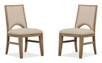 Tristan - Upholstered Side Chair (Set of 2) - Swiss Coffee