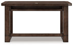 Breckington - Home Office Desk - Dark Brown