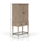 Bar Cabinet Colored - Sand