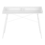 Computer Desk For Home Office, Laptop Storage Shelves, Contemporary & Modern