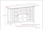 Artisan - Handcrafted Tall TV Media Stand
