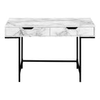 Computer Desk For Home Office, Laptop, Storage Drawers, Contemporary & Modern