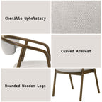 Delina - Side Chair - Walnut