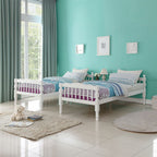 Homestead - Twin Over Twin Bunk Bed - White