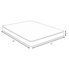 Kenyon 7-inch Twin XL Bamboo Cover Firm Foam Mattress