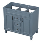 Bathroom Vanity Cabinet With 2 Soft Closing Doors And 2 Drawers
