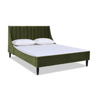 Aspen - Vertical Tufted Modern Headboard Platform Bed Set