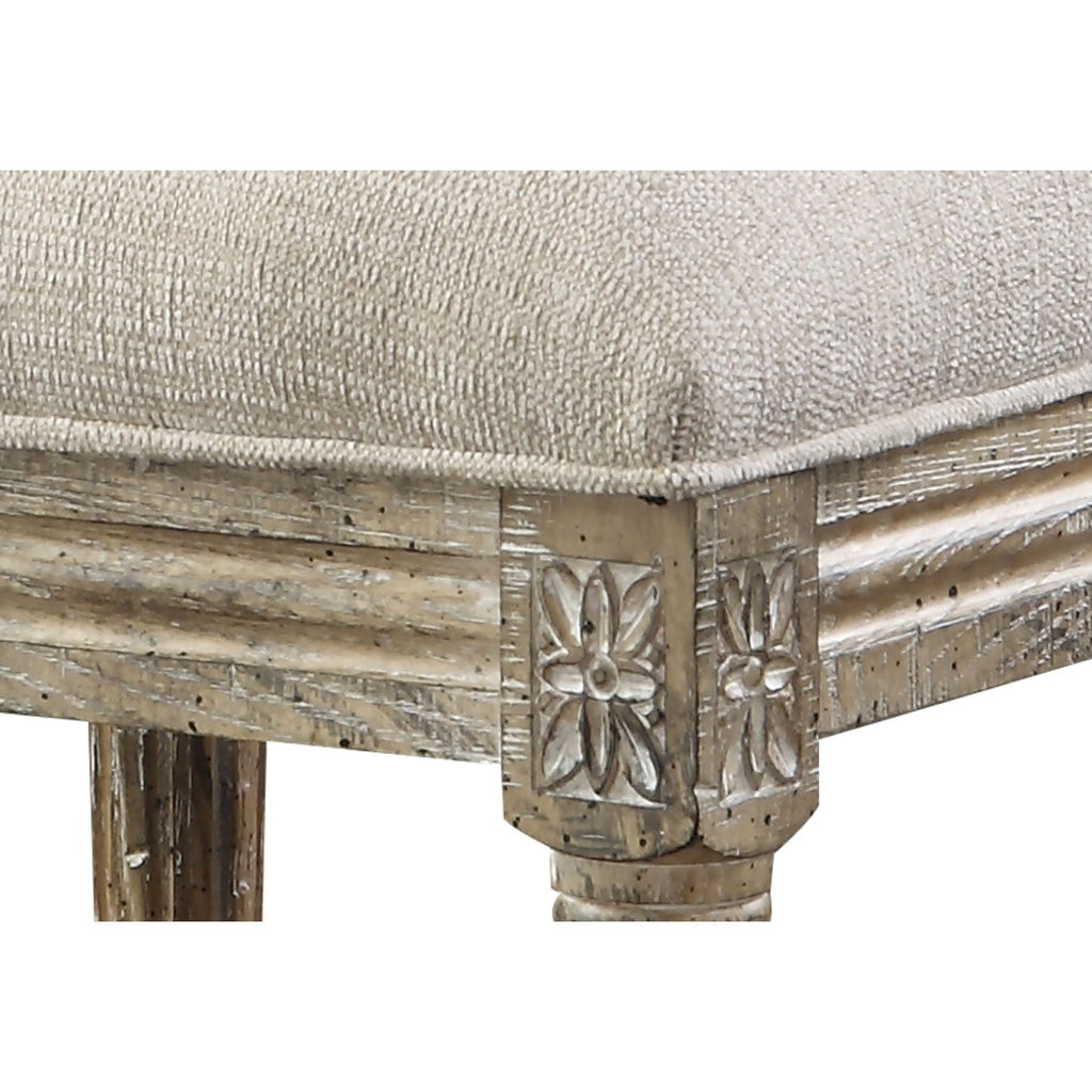 Upholstered Dining Chairs (Set of 2) - Brown